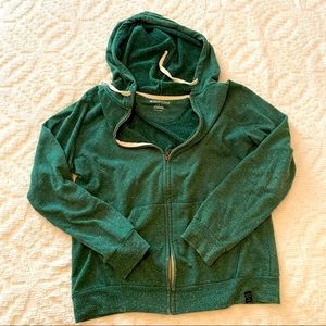United by blue organic zipper hoodie